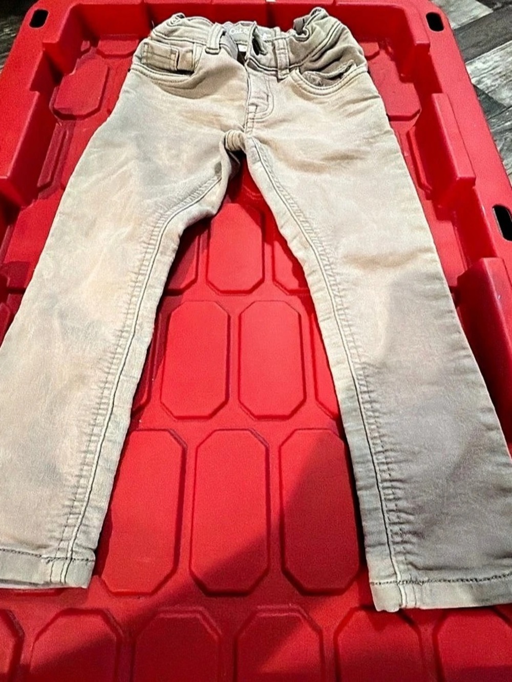 Cat & Jack Kids Jeans Size 4T Beige